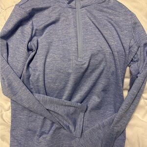 Kids medium  Blue Quarter-Zip Sweater